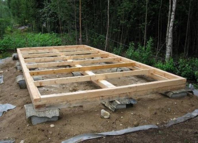 Как построить деревянный гараж пошаговая инструкция видео
