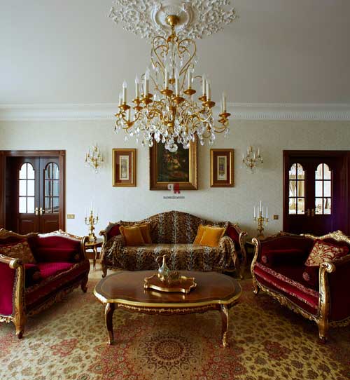  Дизайн гостиной в классическом стиле