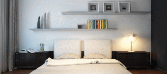 Дизайн проект маленькой спальни для молодых людей