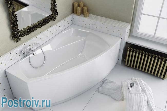 Акриловая ванна дизайн