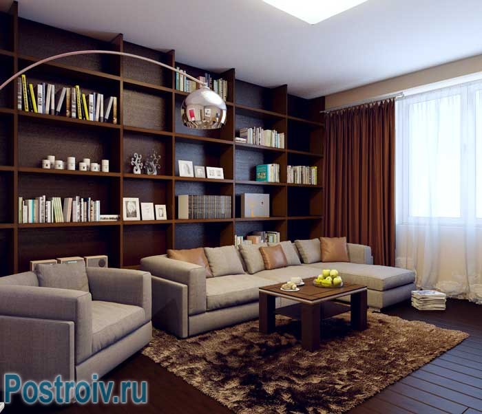 Дизайн 2-комнатной квартиры в современном стиле. Фото