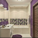 Современный дизайн интерьера совмещенной ванной комнаты с туалетом 5-6 кв. м. Фото