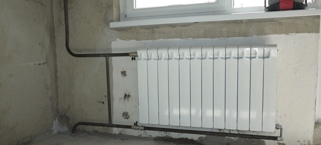 Радиатор отопления алюминиевый - Фото