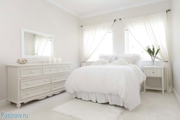 Белая спальня - Фото
