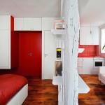 Современный и недорогой дизайн однокомнатной квартиры 36 кв. м. Фото проекта