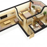 Дизайн 2-комнатной квартиры в современном стиле г. Казань
