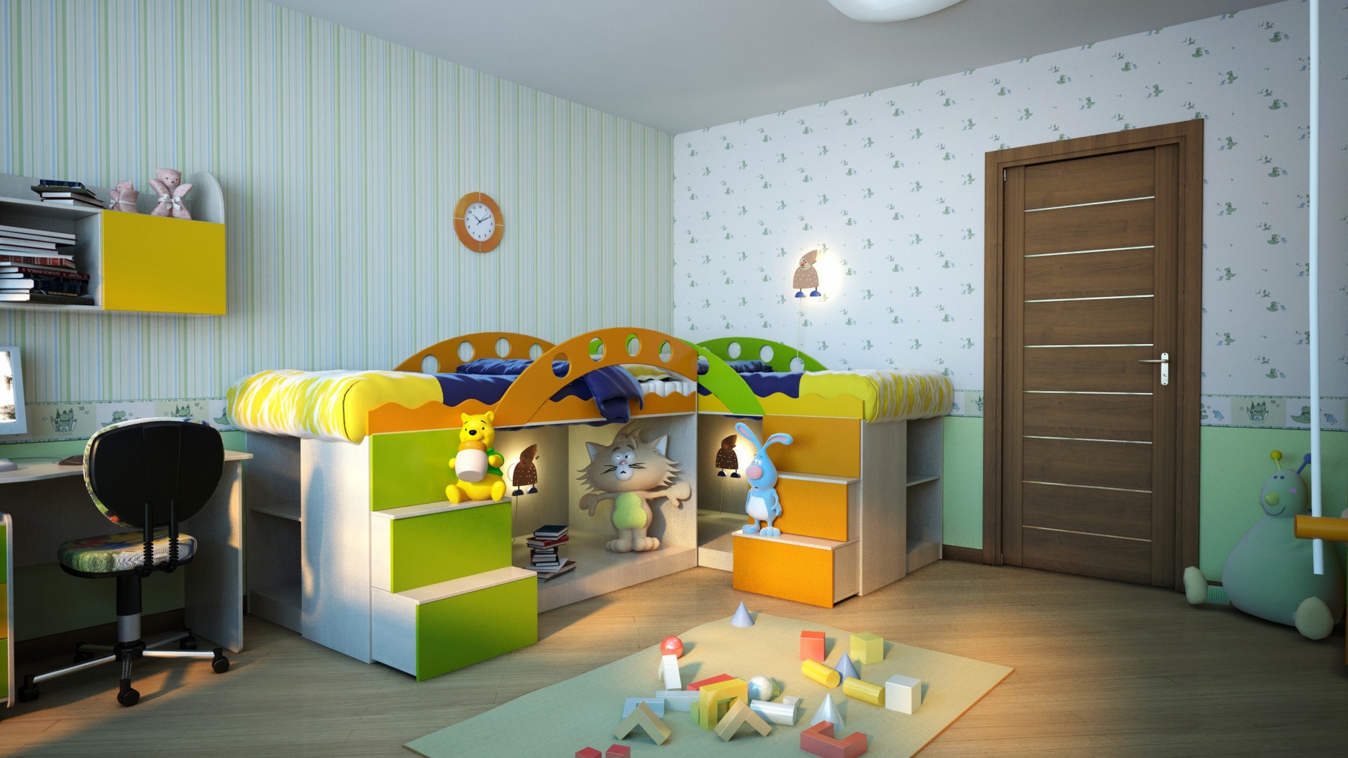 Подбор мебели для детской комнаты исходя из возраста ребенка