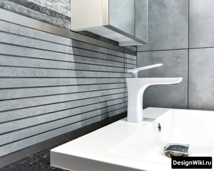Красивый современный дизайн смесителя для ванной комнаты 