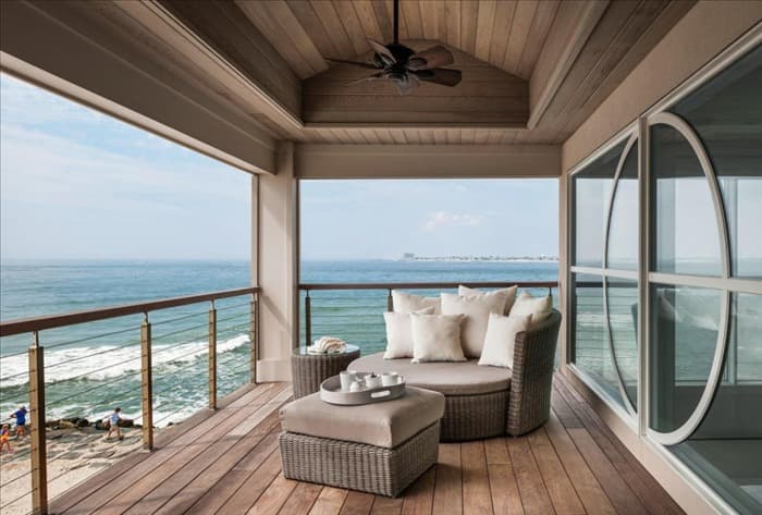 Красивые квартиры с террасами и видом на море