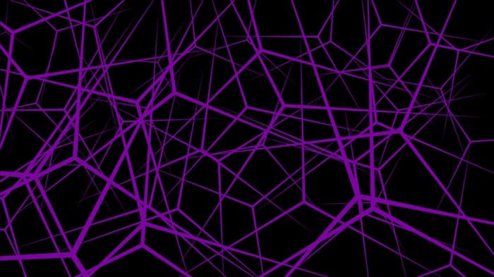 Абстракция фиолетовая геометрия