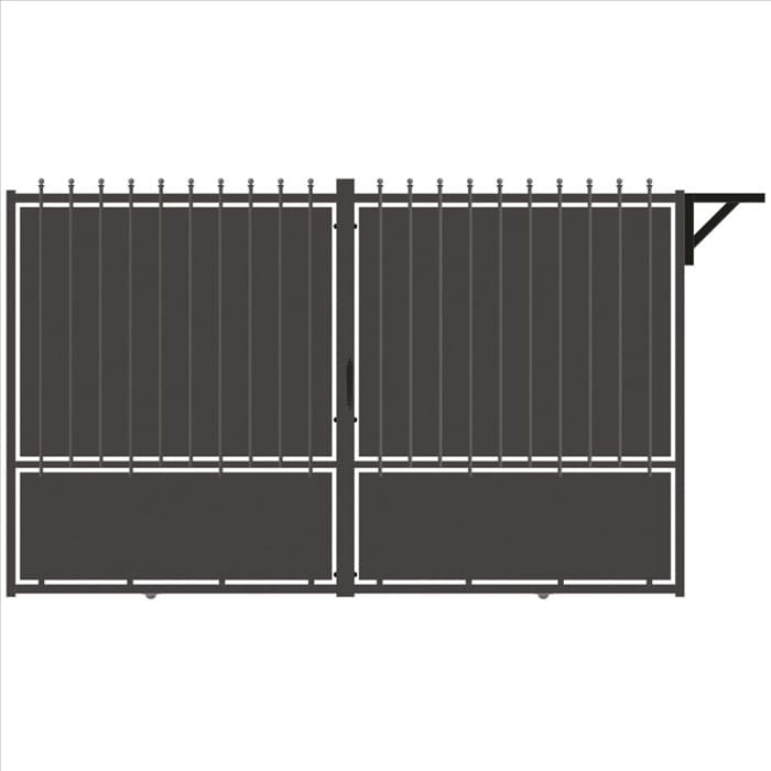 Забор секции Леруа Мерлен ворота