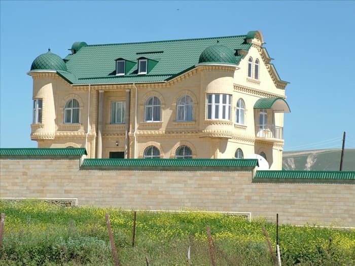 Крыши домов в Дагестане