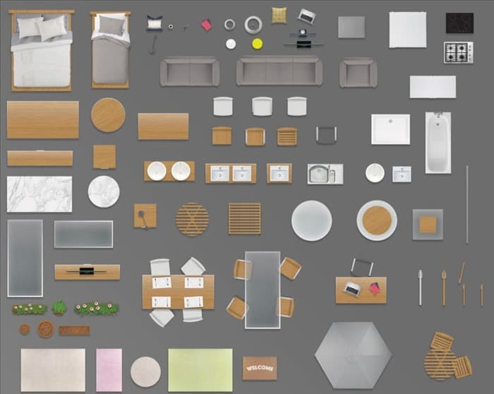 2d Furniture Floorplan