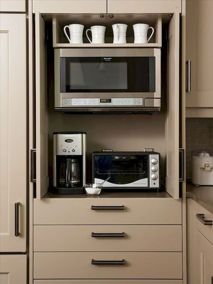 Шкаф на кухню для бытовой техники