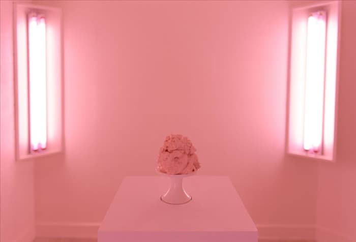Эстетичная розовая комната