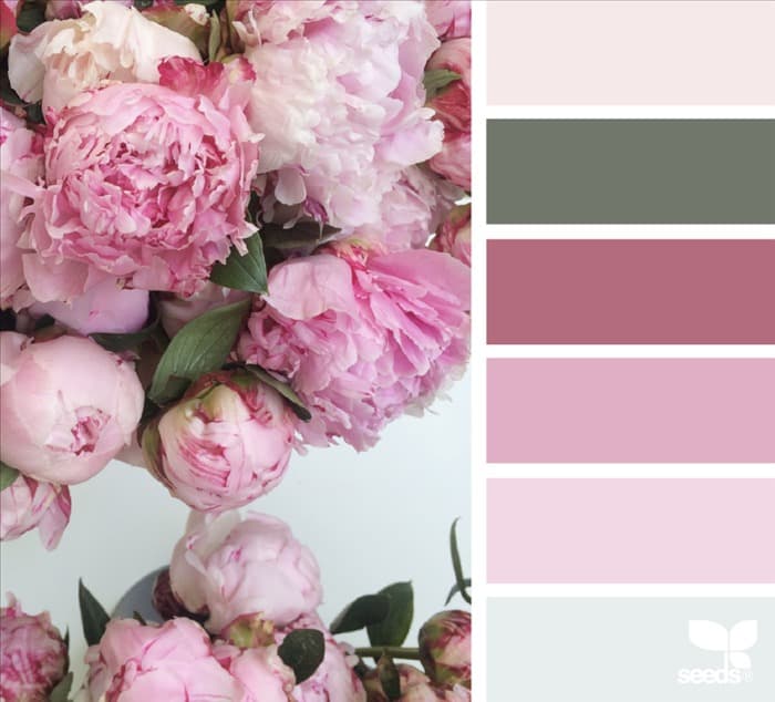 Использование черно розового (пыльная роза) цвета в интерьере - 65 фото