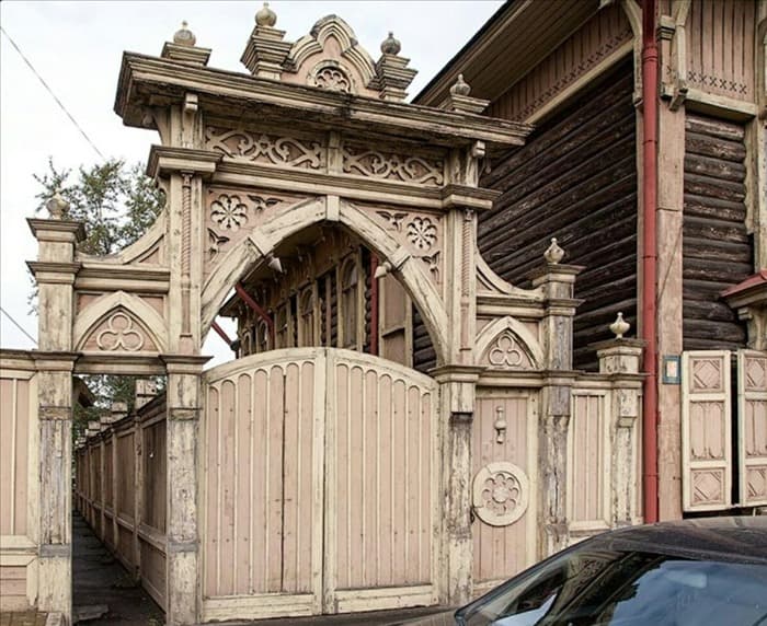 Ковальчук деревянное зодчество ворота