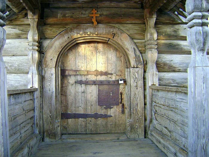 Фото старинный деревянных ворот - 60 фото