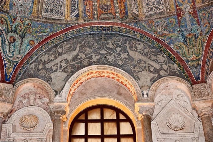 Фреска роспись Византия архитектура