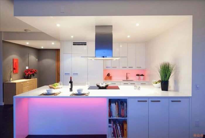 Яркий белый свет на кухне: секреты идеального освещения!
