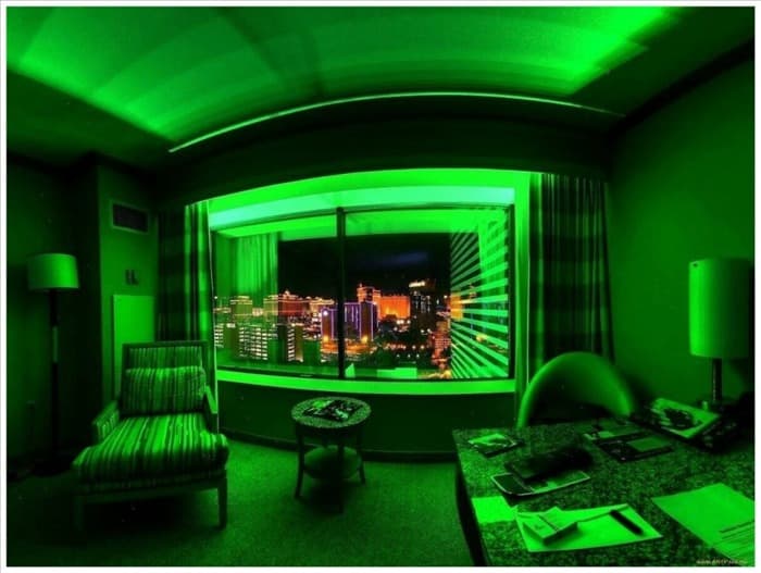 Зеленый свет в интерьере: 70 фото современных решений