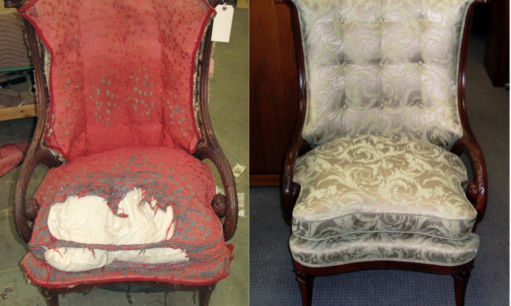 Перетяжка старой мебели: придать вторую жизнь дивану/креслам