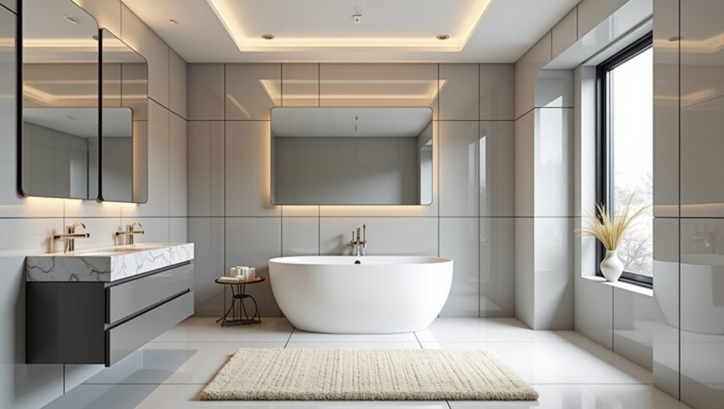 flux_dev_a_sleek_and_modern_bathroom_with_highgloss_ceramic_ti_1